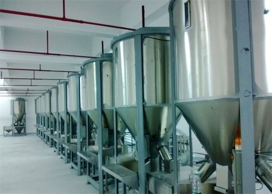 Βιομηχανικός κατακόρυφος πλαστικός κατακόρυφος αναμεικτήρας με προσαρμόσιμη ισχύ κινητήρα