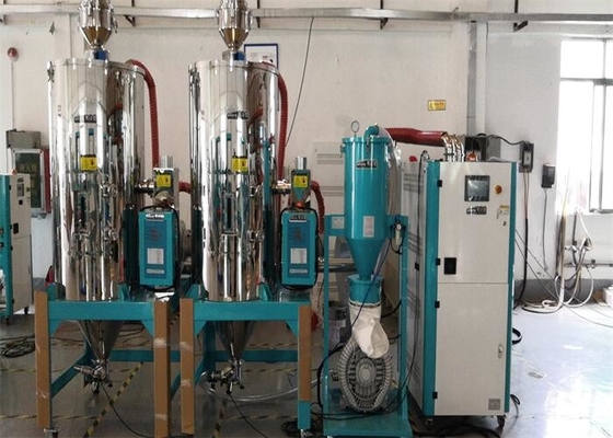 Desiccant μοριακή αφυδατώνοντας πλαστική αποξηραντική μηχανή στεγνωτήρων χοανών PLA PBT TPU