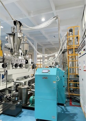 Crystallizer PA PLA TPU PET ξηρότερα 300 KG/H ικανότητας για με την υψηλή δύναμη ροπής