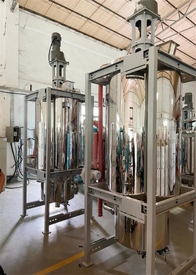 Crystallizer PA PLA TPU PET ξηρότερα 300 KG/H ικανότητας για με την υψηλή δύναμη ροπής