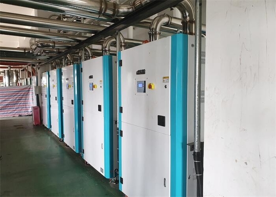 Ο βιομηχανικός Desiccant αποξηραντής ord-1000H παρέχει την ξηρά ρητίνη TPU υγροσκοπικών αέρα