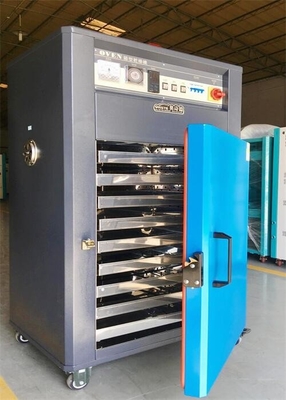 SUS 304 βιομηχανικό ξηρότερο γραφείο 6.4KW φούρνων για την πλαστική ρητίνη κόκκων