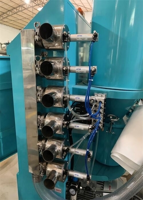 15Kw Compact Hopper Loader Μεταφορά κενού για ευέλικτη μεταφορά πλαστικού υλικού
