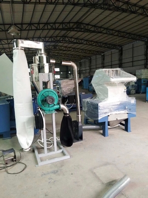 Granulator υψηλής ταχύτητας χάλυβα SUS πλαστική μηχανή ανακύκλωσης για την κοπή ατελειών