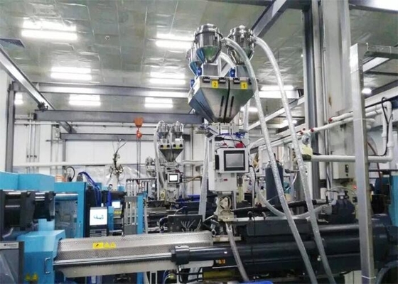 Βαρυμετρικός τροφοδότης πλαστικών μπλέντερ batch εξώθησης χτυπήματος εγχύσεων αυτόματος