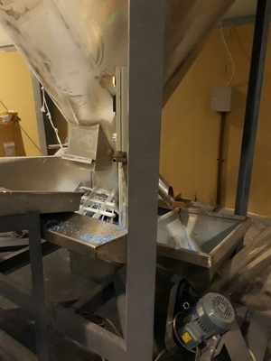 Πλαστικός αυτόματος μεταφορέας τροφοδοτών βιδών φορτωτών χάλυβα SUS για τις νιφάδες κόκκων