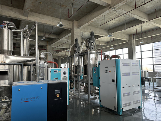 Ψύξη αέρα 4-30KW Μηχανή κρυσταλλώσεως ζώων πλαστικού κρυσταλλωτή με αυτόματο καθαρισμό